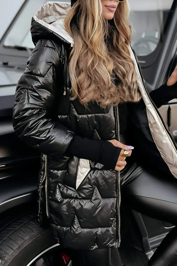 Katherine™ | Elegant Winter Coat with Hood