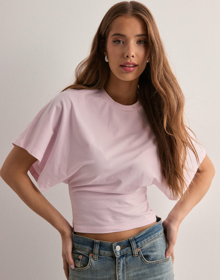 Rose | Oversized Sleeve T-Shirt